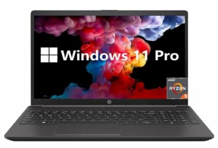 New HP Ryzen 5 Turbo 6 Cores! 4.0GHz Laptop, 8GB RAM, RX Vega 7 Graphics, 256GB SSD, Long Batt Life, Win 11 Pro, Office 2021 Pro Plus