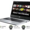 Acer Aspire 1 A114-33 14 inch Laptop - (Intel Celeron N4020, 4GB, 64GB, Full HD Display, Microsoft Office 365, Windows 10 in S Mode, Silver)