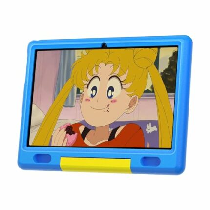 Freeski 10-inch Kids Tablet, Android 13 Tablet for Kids, HD IPS Display, 6GB RAM, 64GB ROM, Quad-Core Processor, Kidoz Pre Installed, Parental Co