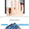 XYGStudy 4inch HDMI Capacitive Touch IPS LCD Display (C) Screen Resolution 720×720 Compatible with All Versions of Raspberry Pi 4 3 Jetson Nano A