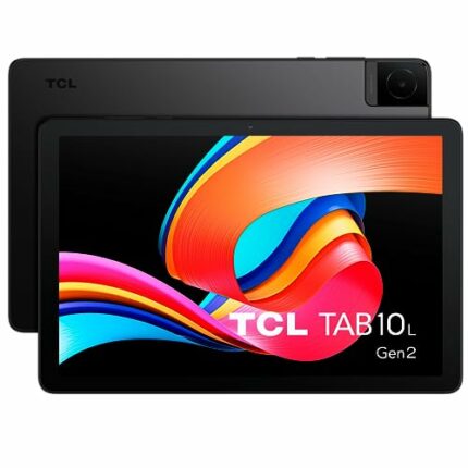 TCL 10L Generation 2 WiFi, 10.1" HD tablet, Quad-Core, 3GB RAM, 32GB Memory Expandable to 128GB by MicroSD, 6000mAh Battery, Includes Transparent