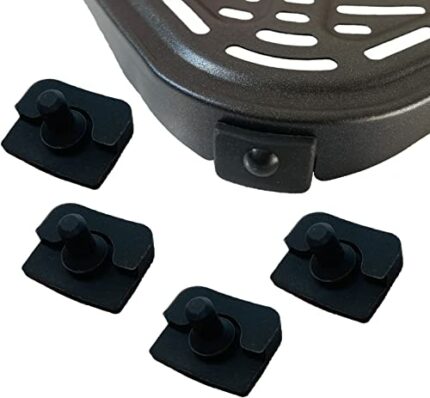 HEISENLIN Air Fryer Rubber Feet for COSORI 4QT/ 6.8QT Air Fryers, 4PCS Premium Air Fryer Rubber Bumpers, Rubber Tabs, Rubber Tips, Rubber Parts,