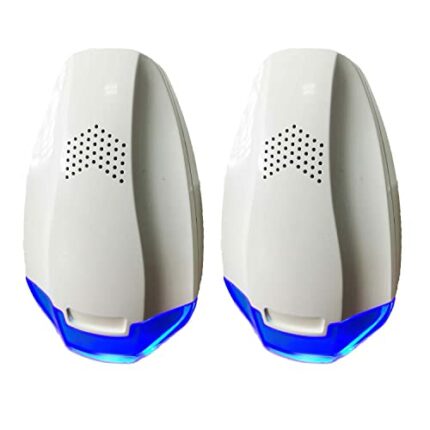Ultrasonic Pest Repeller Pack of 2 - Pest Repellent Plug in - Mice Repellent - Mouse Repellent - Rodent Repellent - Rat Repellent - Spider Repell