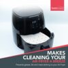 200pk Square Air Fryer Liners Disposable | 8.5 Inch | Perforated Air Fryer Parchment Paper Liners | Air Fryer Paper Liners | Air Fryer Liners Squ
