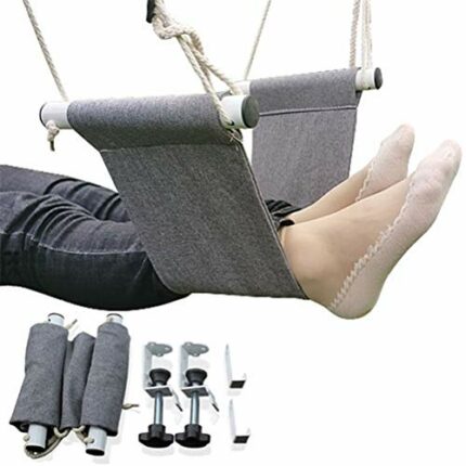 Yousiju Foot-Hammock Swing Desk Relax-Care-Tool Airplane Indoorl Office Mini Portable Home Feet Rest (Color : C)