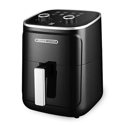 ProLux Concepts 4.5L Air Fryer Oven Cooker with Rapid Air Circulation for Healthier Cooking with Less Fat | 1400W Single Basket 4.5 Litre Capacit