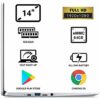 Acer Chromebook 314 CB314-1H - (Intel Celeron N4000, 4GB, 64GB eMMC, 14 inch Full HD Display, Google Chrome OS, Silver)