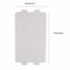 5Pcs/Set Microwave Oven Parts, Universal Mica Plates Sheets Waveguide Cover Replacement Accessory for Home Kitchen Office Hospital