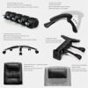 ZXFYHD Desk Chair,Office Chair Executive Chair Leather Adjustable Height Ergonomic Design Swivel Chair Reclining Rotary Lifting Handrail R01