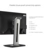 ViewSonic VG2448a-2 24-inch 1080p Full HD Monitor with Frameless Design, Advanced Ergonomics, HDMI, USB, DisplayPort, VGA, Integrated Speakers, f