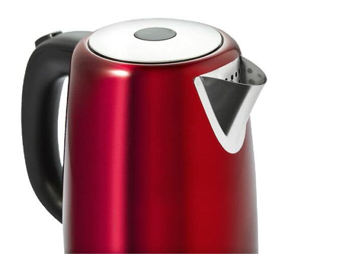 Morphy Richards Equip Red Jug Kettle - 1.7L - Rapid Boil - Limescale Filter - 102785