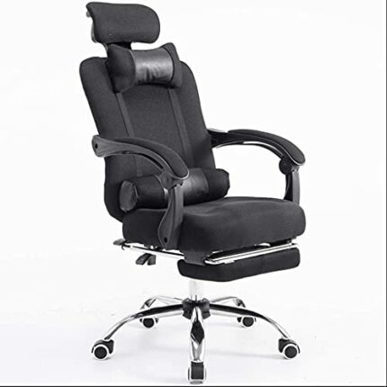 WALNUT Office Chair Desk Chair Computer Chair Adjustable Swivel Gaming Chair Ergonomic Task Chair with Armrests, (Color : A)