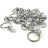 15-Pack Greenhouse Bolts and Rings, Aluminium Cropped Head Greenhouse Bolts and Nuts, Creating Suspension Anchors Point In Glazed Steel Channels
