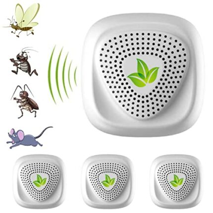 Ultrasonic Pest Repeller for Rodents - Ultrasonic Repellent,Electronic Pest Repellent plug in Pest Control - Rat Repellent,Insect Repellent,Spide