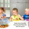 U-COOK Plate Cover for Food. Set of 2 Microwave Dish Cover for Kitchen with Air Vents, BPA Free, Dishwasher Safe. Size 26 cm.