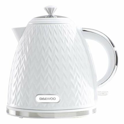 Daewoo SDA1780 Argyle Collection, 1.7L, Electric Kettle With Removable Lid and Filter For An Easy Clean, Auto Shut Off And Power Indicator For Sa