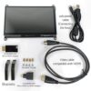 WOWNOVA 7" Computer Sensor Panel LCD Screen PC Temperature Monitor Display Secondary Screen, PC Accessories for PC Case, Compatible with Raspberr