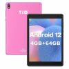 7.5 Inch Android Tablet, Android 12, 4GB RAM,64GB ROM, 2MP+8MP Dual Camera,1440 X 1080 IPS Touch Screen,4000mAh,2.4G/5G Wi-Fi, Bluetooth, Google