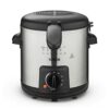 Tower T17069 Kitchen 0.9L Deep Fat Fryer, 840W, Stainless Steel