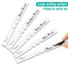 100Pcs Plastic Plant Hanging Labels for Outdoor Plants & Trees, Waterproof Garden Wrap Around Hanging Tree Labels Tags Adjustable (21x2cm), Plant