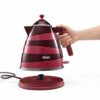 De'Longhi Avvolta Kettle, anti-scale filter, 1.7 Liters, 360° swivel base, KBAC3001.R, Red