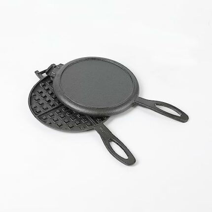 HAWOK Cast Iron Waffle Iron Waffle Maker