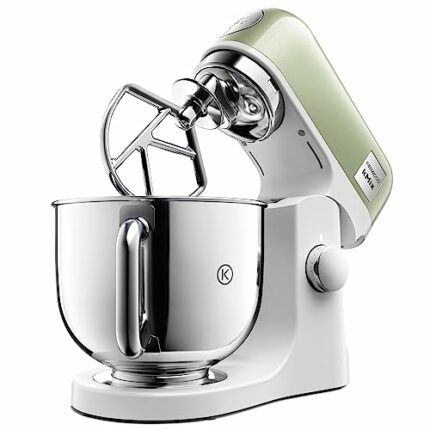 Kenwood kMix Stand Mixer for Baking, Stylish Kitchen Mixer with K-beater, Dough Hook and Whisk, 5L Stainless Steel Bowl, Removable Splash Guard,