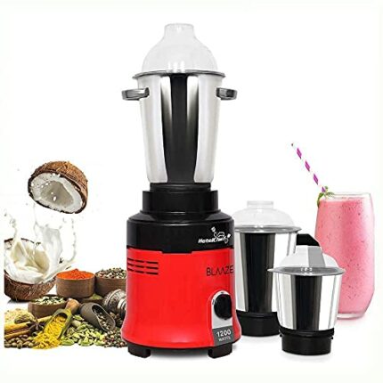 Blaaze Commercial Mixer Grinder 1200 Watts BLZ-1200 [Energy Class A++]