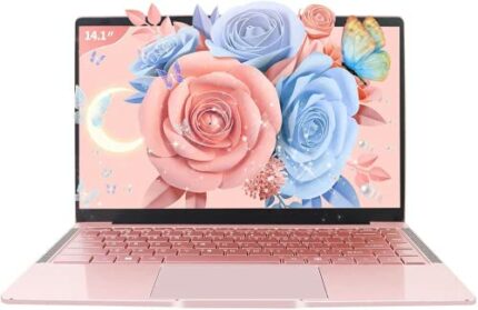 Win 11 Pro 14-inch FHD Display Ultra-Thin Portable Entertainment Notebook high Speed Celeron J4105(1.5GHz) DDR4 6G RAM 256GB SSD High-Performance