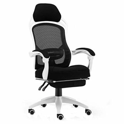 WALNUT Chairs,Office Chair Ergonomic Mesh Chair, High Back Office Chair, Adjustable Seat Height and Lumbar Support(Color : Black, Size : 118 * 64