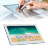 8 Inch Tablet 4G RAM 64G ROM 1920x1080 IPS Screen Octa Core CPU Processor Blue Calling Tablet for Android 10 100‑240V PC(110-240V), Tablet Androi