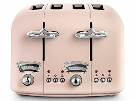 De'Longhi CT04PK Toaster, Plastic, Pink