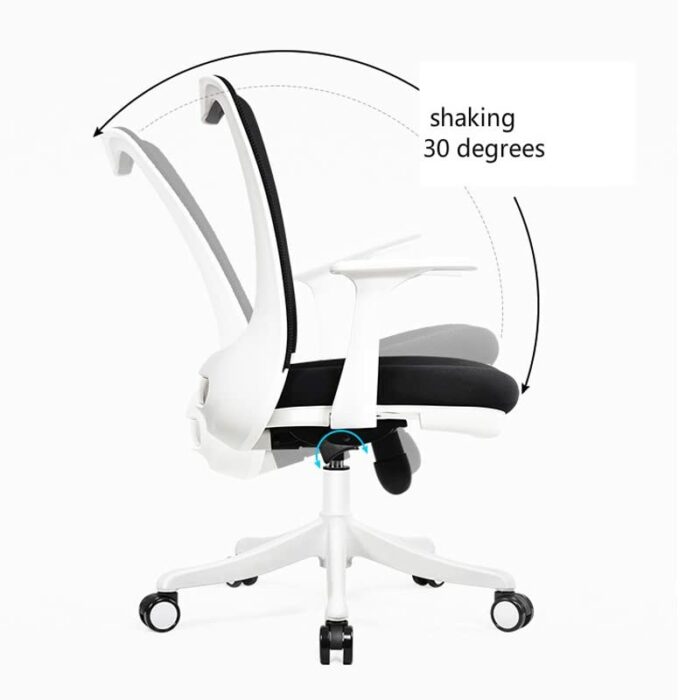 SLNFXC Home Computer Chair Ergonomic Office Chair Lift Swivel Chairs Mesh Staff Chair Chaise