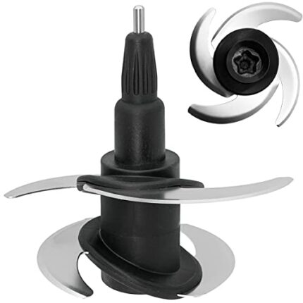 Chopping Blade Compatible with Ninja Food Processor and Blender with Auto-iQ BN800UK BN650UK, Nutri Ninja Extractor Blade Replacement Part for 1.