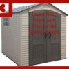 Pop's Parts Plus Tool Hook for Lifetime Shed Does NOT Fit All Sheds, Check Description for Compatible Models Before Purchase! (Does NOT Work on A