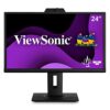 ViewSonic VG2440V 24-inch IPS Full HD Video Conferencing Monitor with 1080p FHD Webcam, Microphone, Dual Integrated Speakers, Ergonomics, HDMI, D