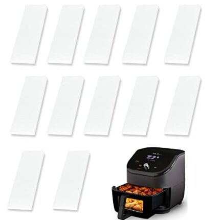 12 PCS Air Fryer Replacement Filters Compatible with Instant Pot Air Fryer Vortex Plus 6QT Filters Accessories can Odor Erase and Oil Residue and