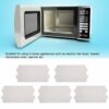 5Pcs/Set Microwave Oven Parts, Universal Mica Plates Sheets Waveguide Cover Replacement Accessory for Home Kitchen Office Hospital