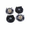 YUMILI Base Rubber Gears, 2 Base Gear+2 Rubber Blade Gears Spare Blender Replacement Parts Mixer Accessories, for 250W Juicer