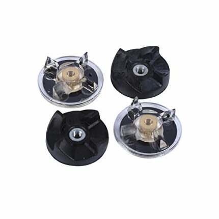 YUMILI Base Rubber Gears, 2 Base Gear+2 Rubber Blade Gears Spare Blender Replacement Parts Mixer Accessories, for 250W Juicer
