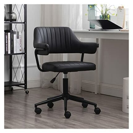 CZDYUF Home Computer Chair Comfortable Ergonomic Lift Swivel Office Chairs Student Meeting Chair (Color : Argento, Size : Talla �nica)