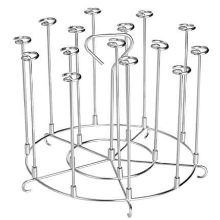 Skewer Stand, for Instant Pot 8 Qt Air Fryer Accssories, Stainless Steel Skewers Rack Holder Compatible with 8 Quart Pressure Cookers and for Nin