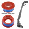2PCS Spool Line FLY031 5131060-90/6 Compatible with Flymo ET21 Mini Trim Mini Trim ST Strimmer Trimmer 10m Wire Length 1.5mm Wire Diameter