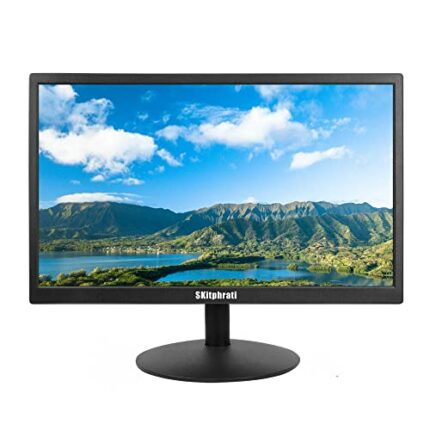 SKitphrati PC Monitor 1440x900 LED Screen Monitor with HDMI and VGA, HDMI Monitor for Computer Laptop(60HZ, 5Ms, 16:10, TN Panel, VESA) (18-inch)