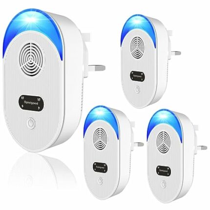 Ultrasonic Pest Repeller, Electronic Mouse Repellent plug in Pest Control for Mouse, Anti, Rat, Spider, Rodent, Fly, Mosquitoes, Harmless to Pets