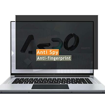 Vaxson Privacy Screen Protector, compatible with GIGABYTE AERO 16 YE5 XE5 KE5 YE4 XE4 KE4 16" Laptop, Anti Spy Guard Film Protectors Sticker [NOT