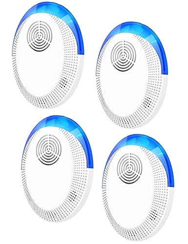 Ultrasonic Pest Repeller, Electronic Mouse Repellent plug in Pest Control for Mouse, Anti, Rat, Spider, Rodent, Fly, Mosquitoes, Harmless to Pets