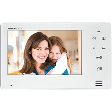 Aiphone Corporation Jo-1Fd Expansion Monitor For Jo Series, Flame Resistant Abs Resin, 5-1/8" X 9-1/16" X 13/16", White