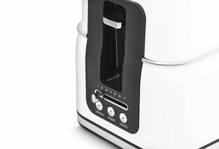 Morphy Richards Signature Matt 4 Slice Toaster - Moonlight White - 2-Slot - 245704