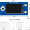 Waveshare 1.14inch LCD Display Module for Raspberry Pi Pico, 65K RGB Colors 240×135 Pixels IPS Screen, Embedded ST7789 Driver SPI Interface